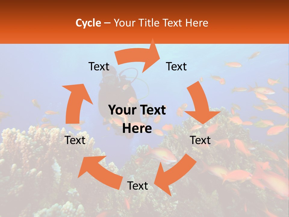 Scuba Diver PowerPoint Template