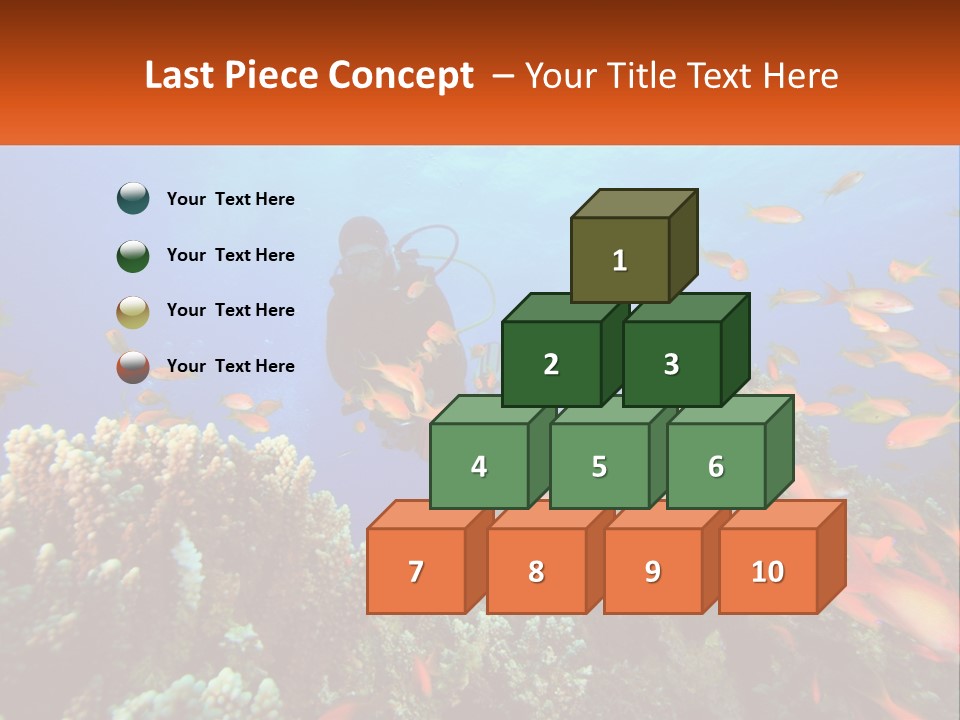 Scuba Diver PowerPoint Template