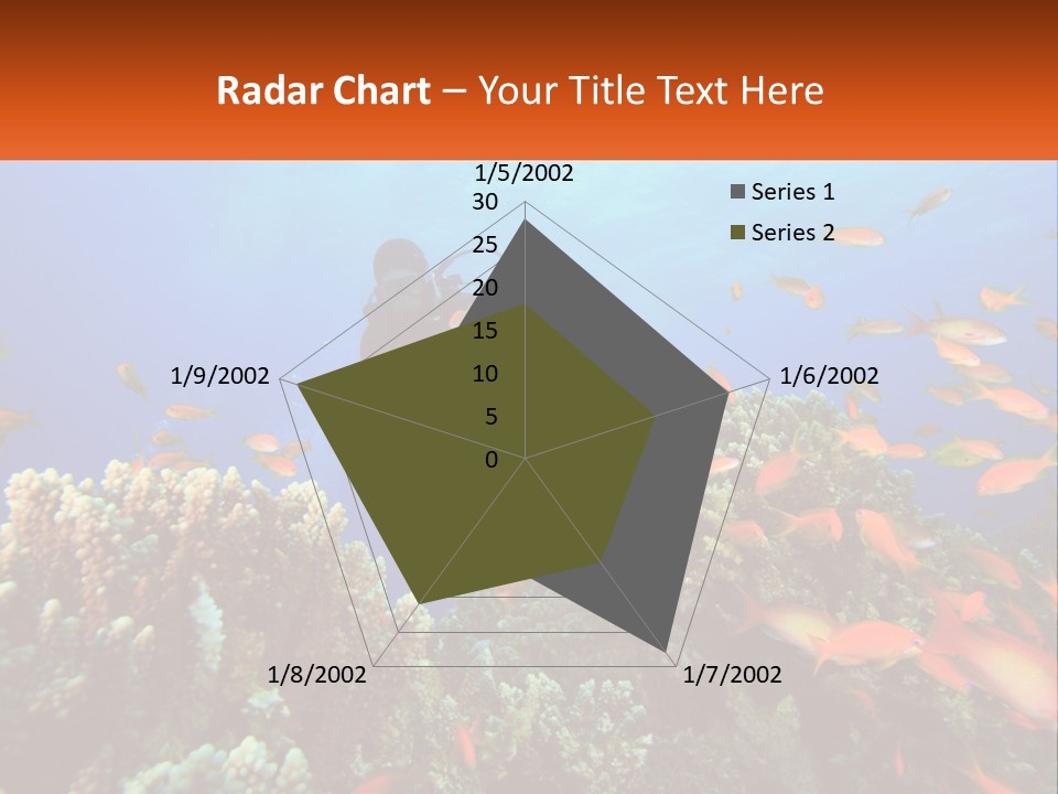 Scuba Diver PowerPoint Template