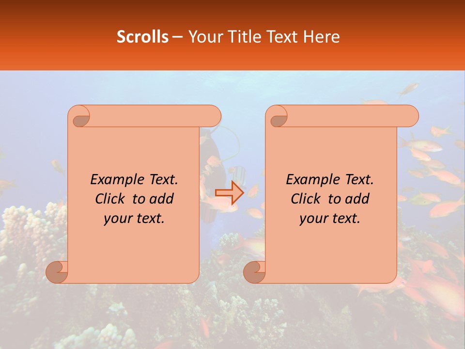Scuba Diver PowerPoint Template