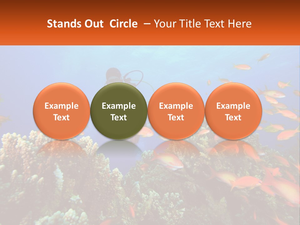 Scuba Diver PowerPoint Template