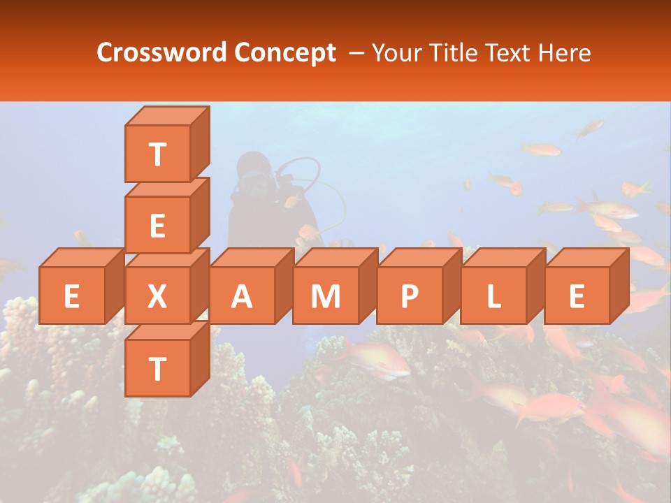 Scuba Diver PowerPoint Template