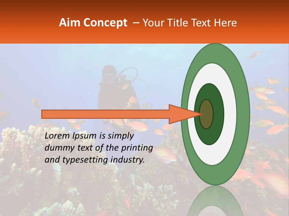 Scuba Diver PowerPoint Template