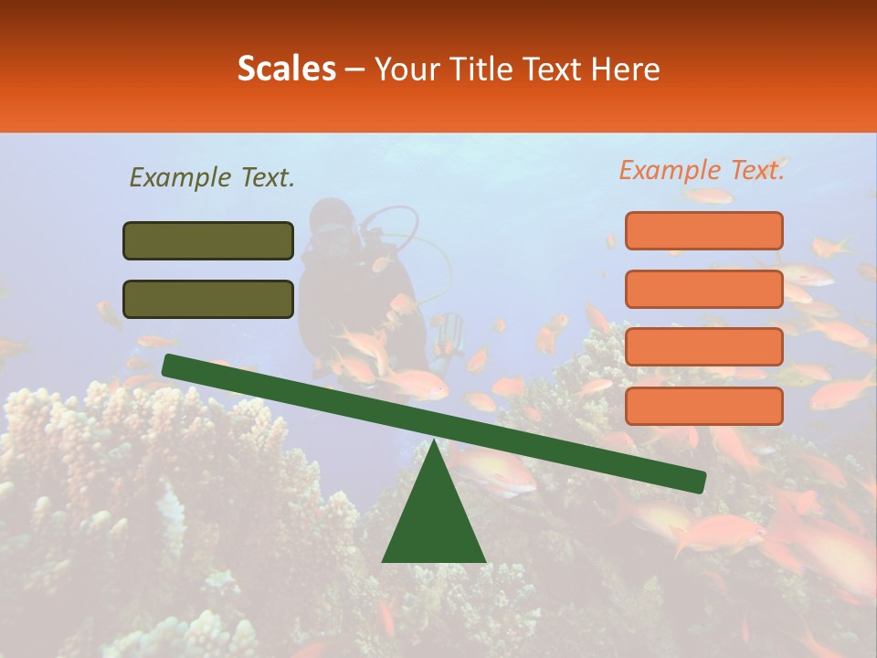 Scuba Diver PowerPoint Template