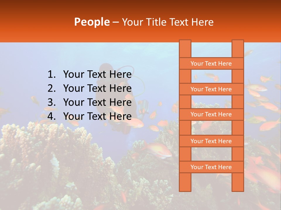 Scuba Diver PowerPoint Template