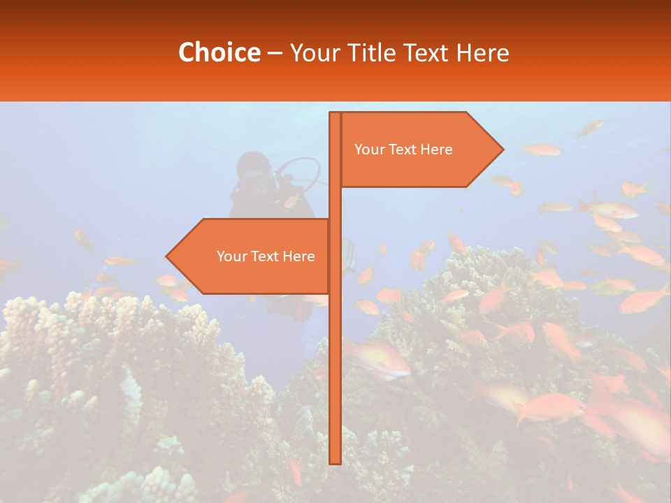 Scuba Diver PowerPoint Template