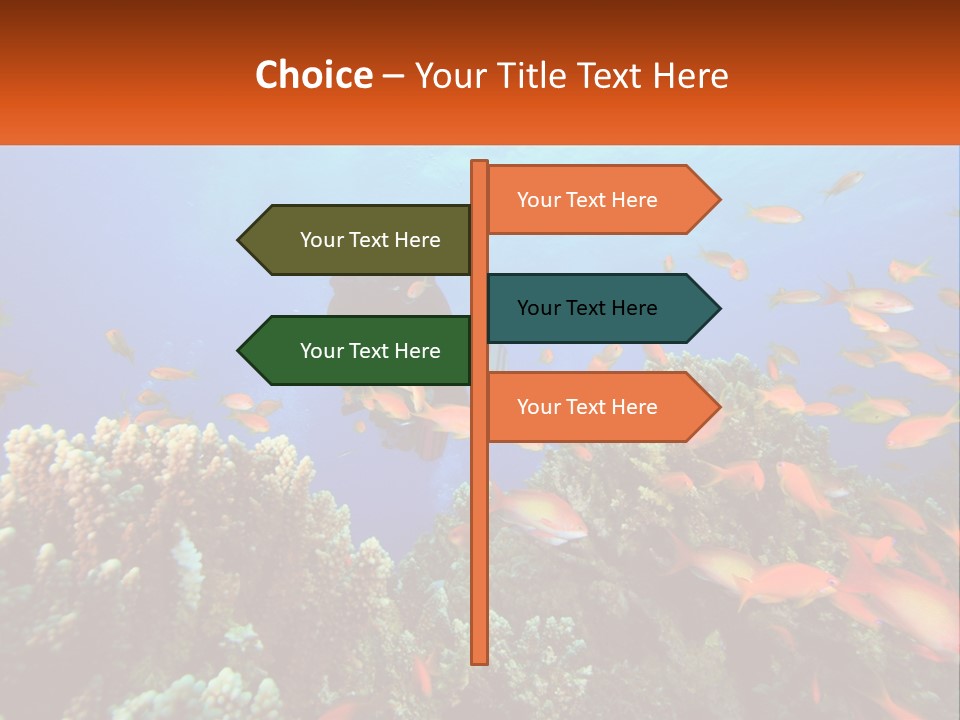 Scuba Diver PowerPoint Template