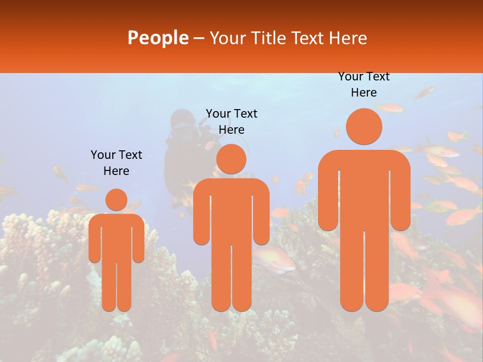 Scuba Diver PowerPoint Template