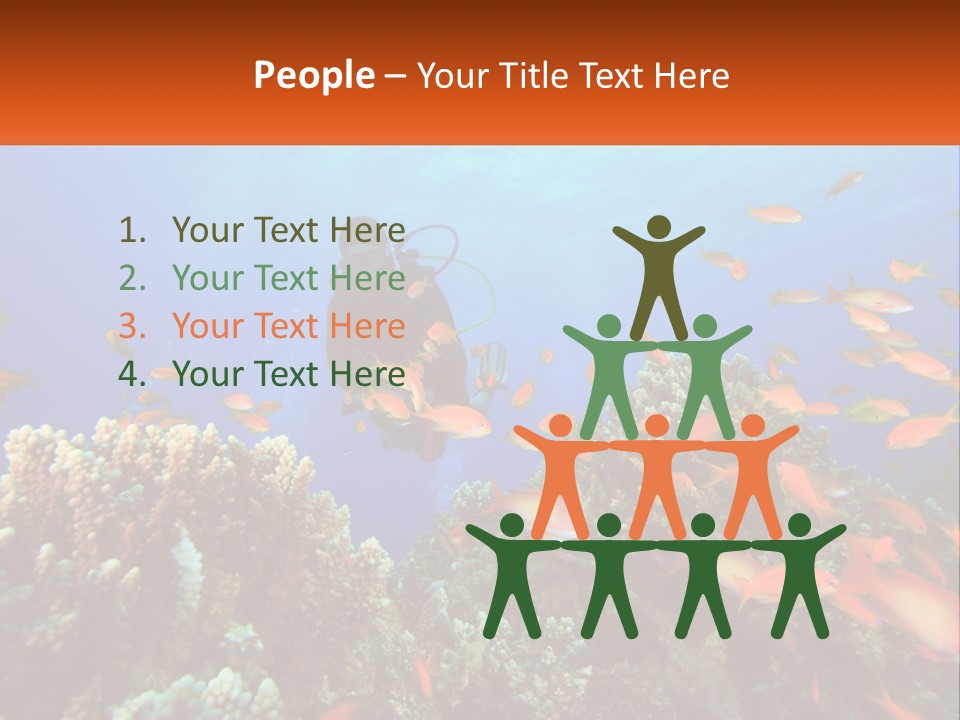 Scuba Diver PowerPoint Template