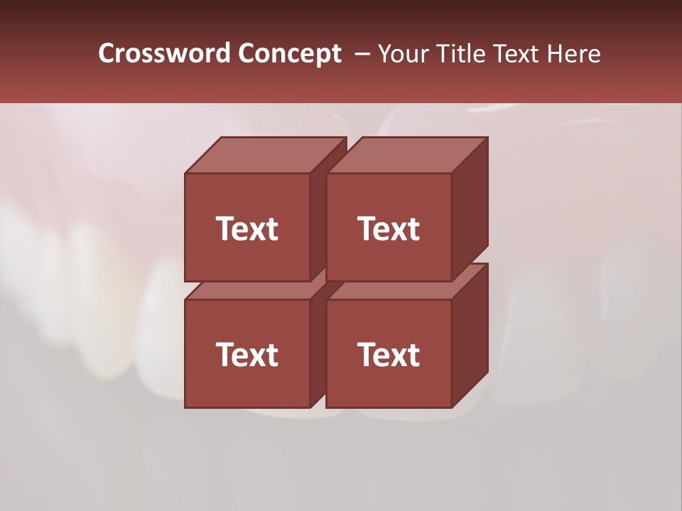 False Jaw PowerPoint Template