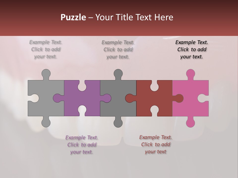 False Jaw PowerPoint Template