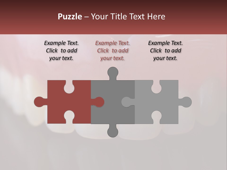 False Jaw PowerPoint Template