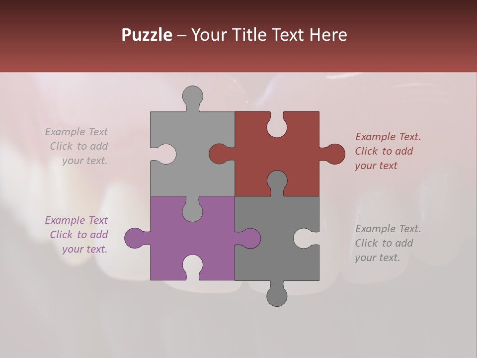 False Jaw PowerPoint Template