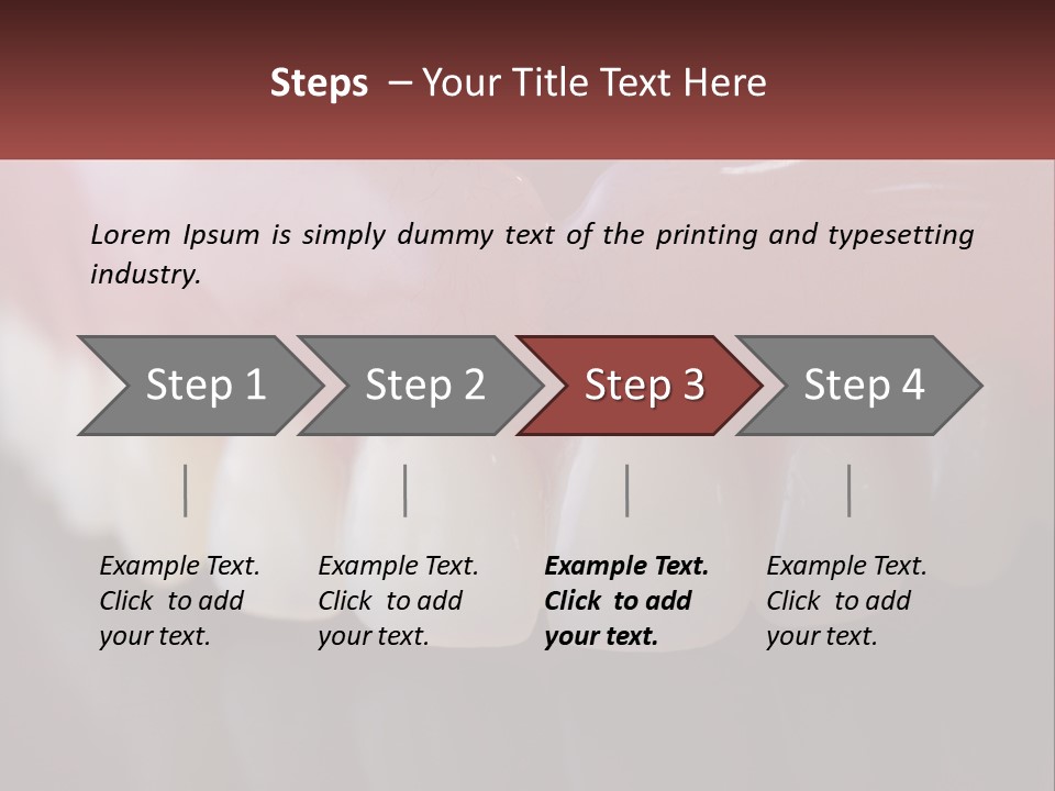 False Jaw PowerPoint Template