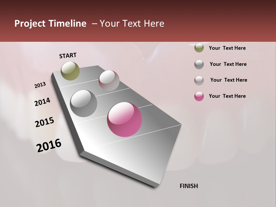 False Jaw PowerPoint Template