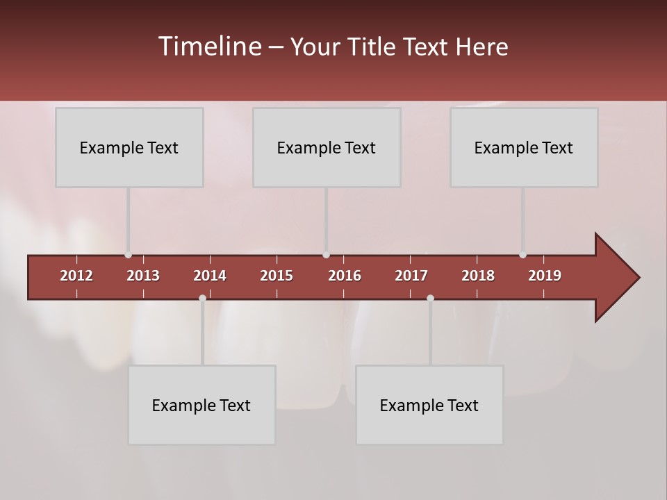 False Jaw PowerPoint Template