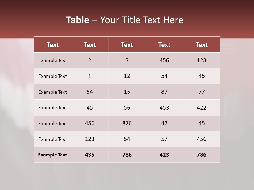 False Jaw PowerPoint Template