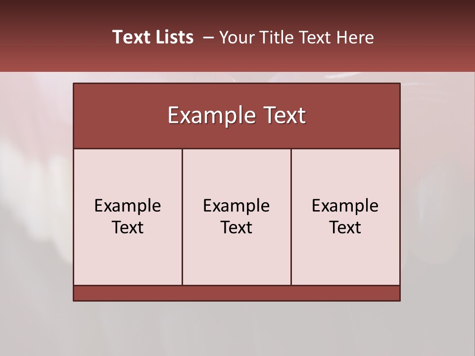 False Jaw PowerPoint Template