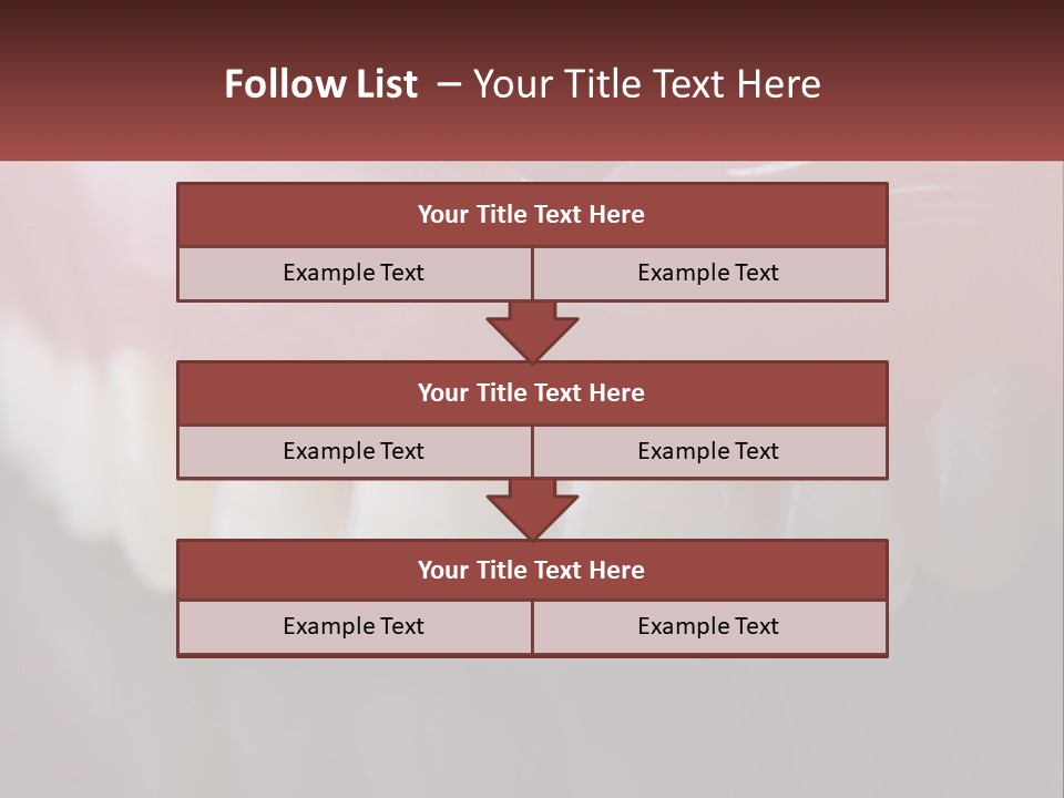 False Jaw PowerPoint Template