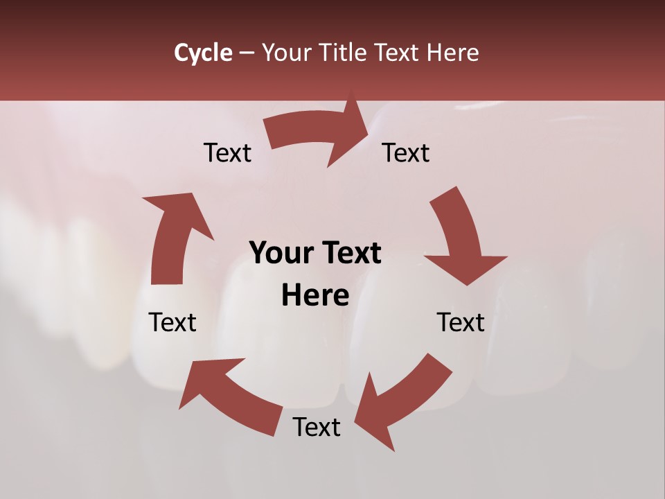 False Jaw PowerPoint Template