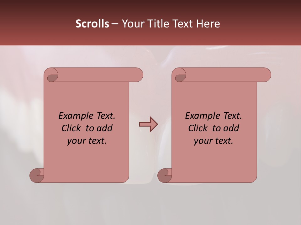 False Jaw PowerPoint Template