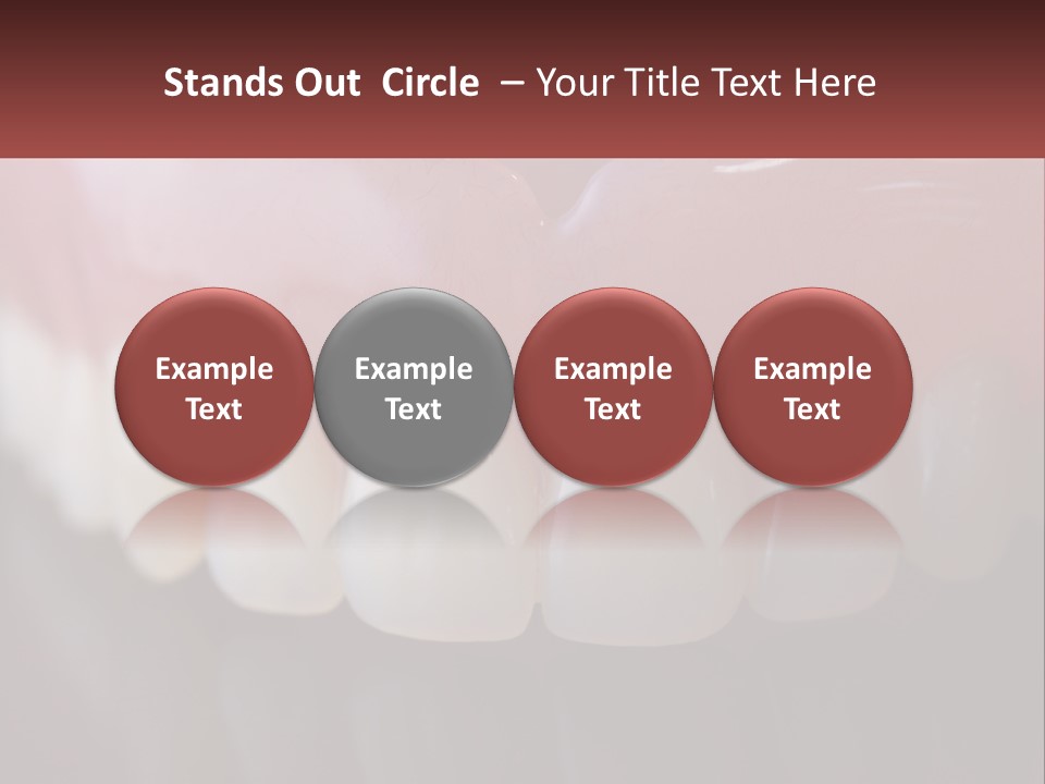 False Jaw PowerPoint Template