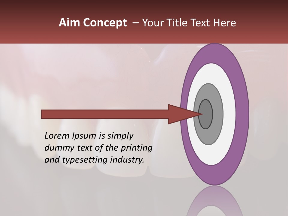 False Jaw PowerPoint Template