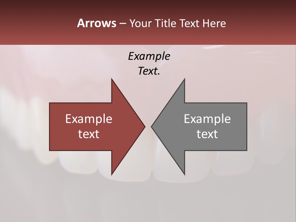 False Jaw PowerPoint Template