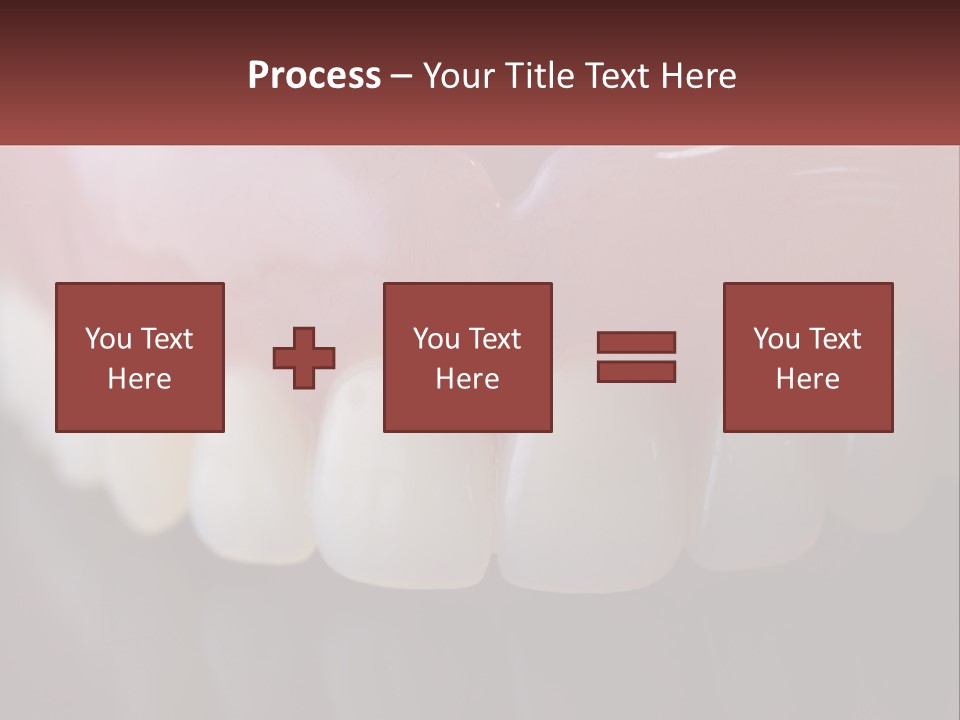 False Jaw PowerPoint Template