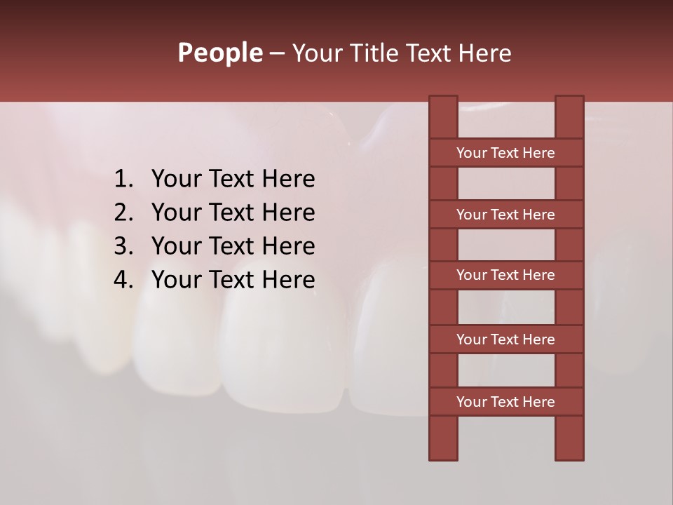 False Jaw PowerPoint Template