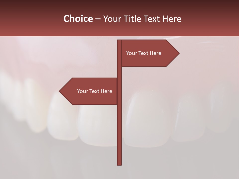 False Jaw PowerPoint Template