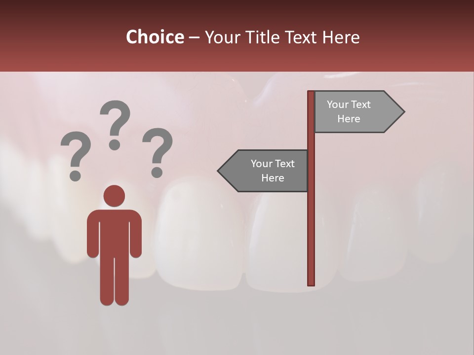False Jaw PowerPoint Template