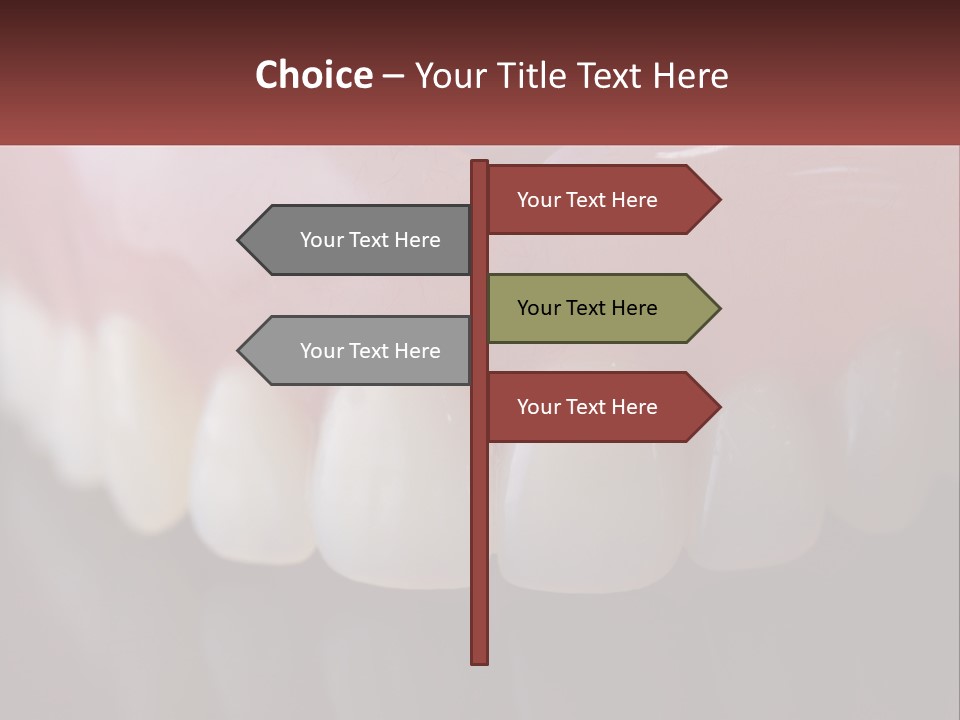 False Jaw PowerPoint Template