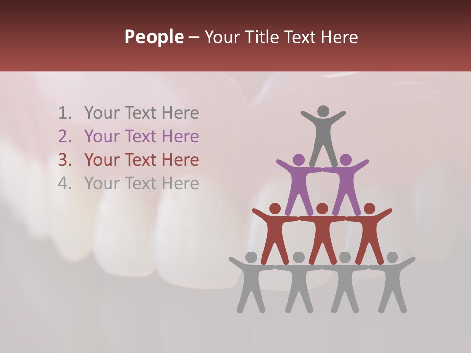 False Jaw PowerPoint Template