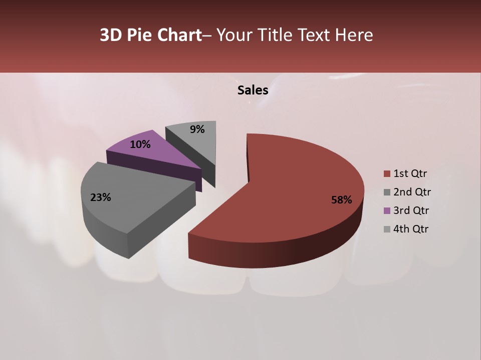 False Jaw PowerPoint Template