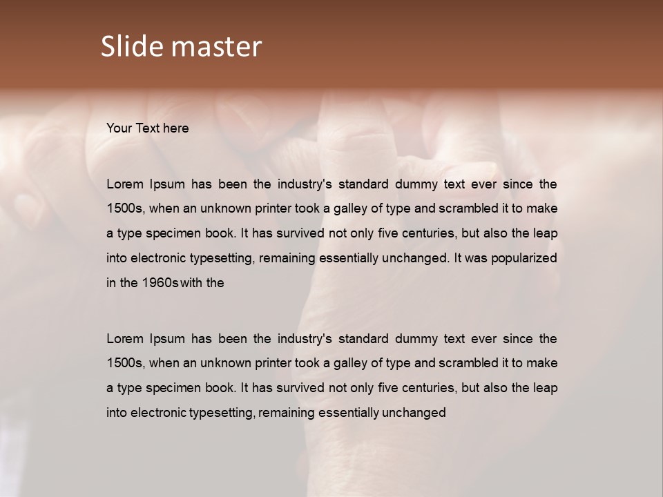 Human Support PowerPoint Template