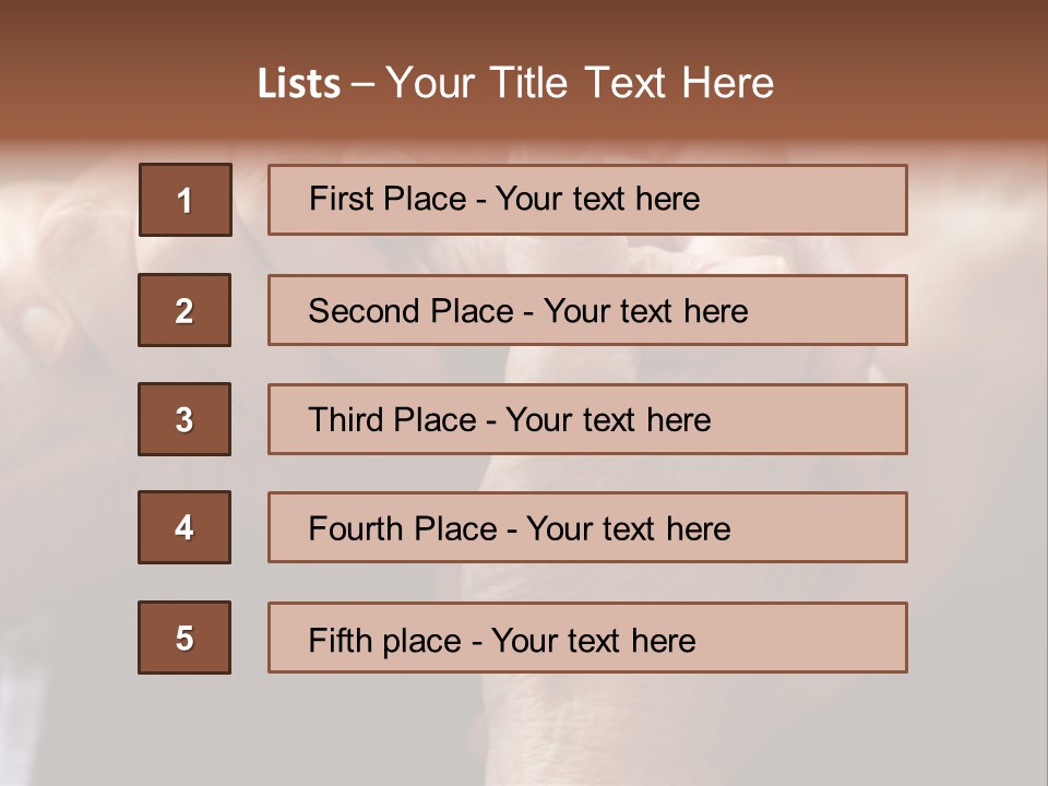 Human Support PowerPoint Template