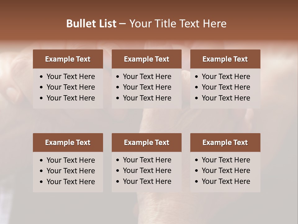 Human Support PowerPoint Template