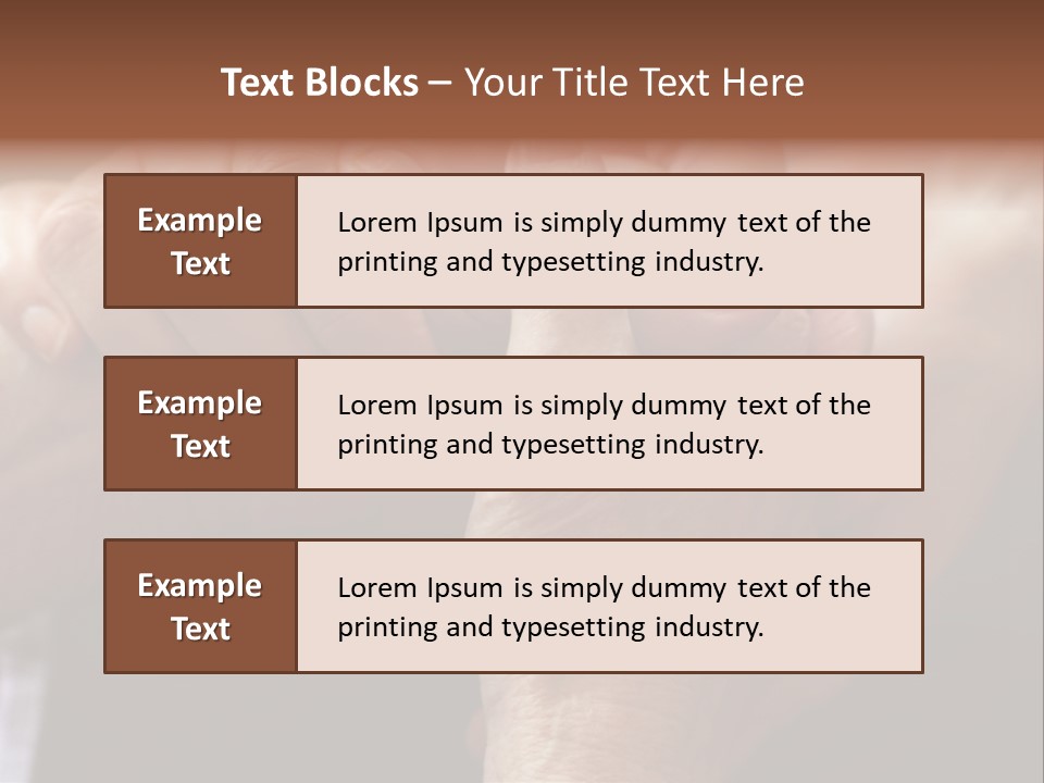 Human Support PowerPoint Template
