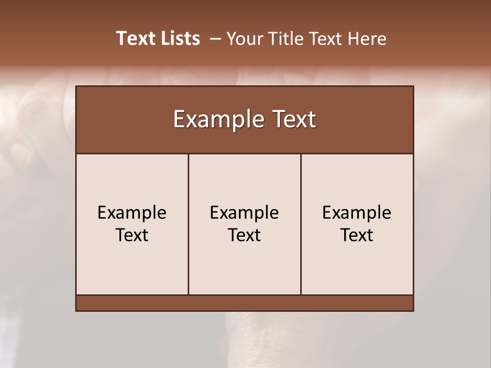 Human Support PowerPoint Template