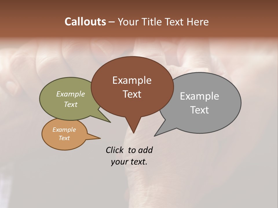 Human Support PowerPoint Template
