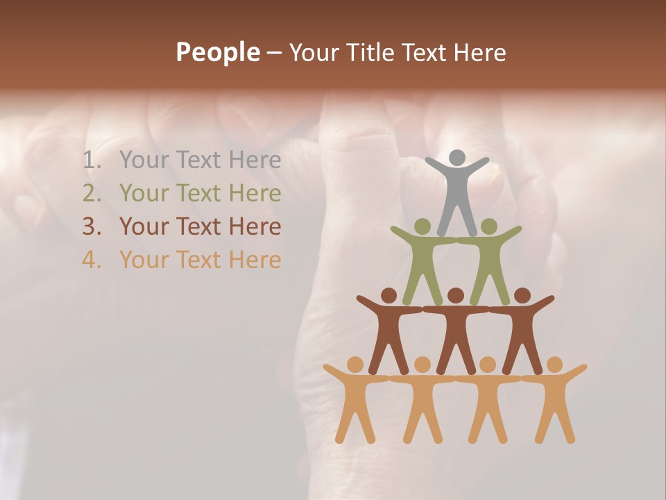 Human Support PowerPoint Template