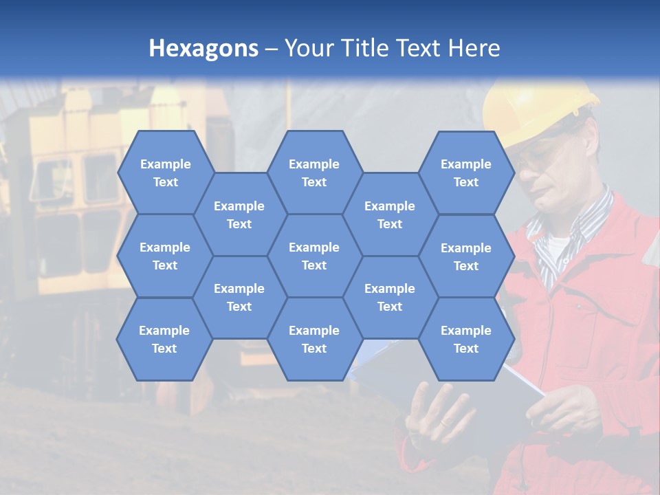 Quarry Engineer PowerPoint Template