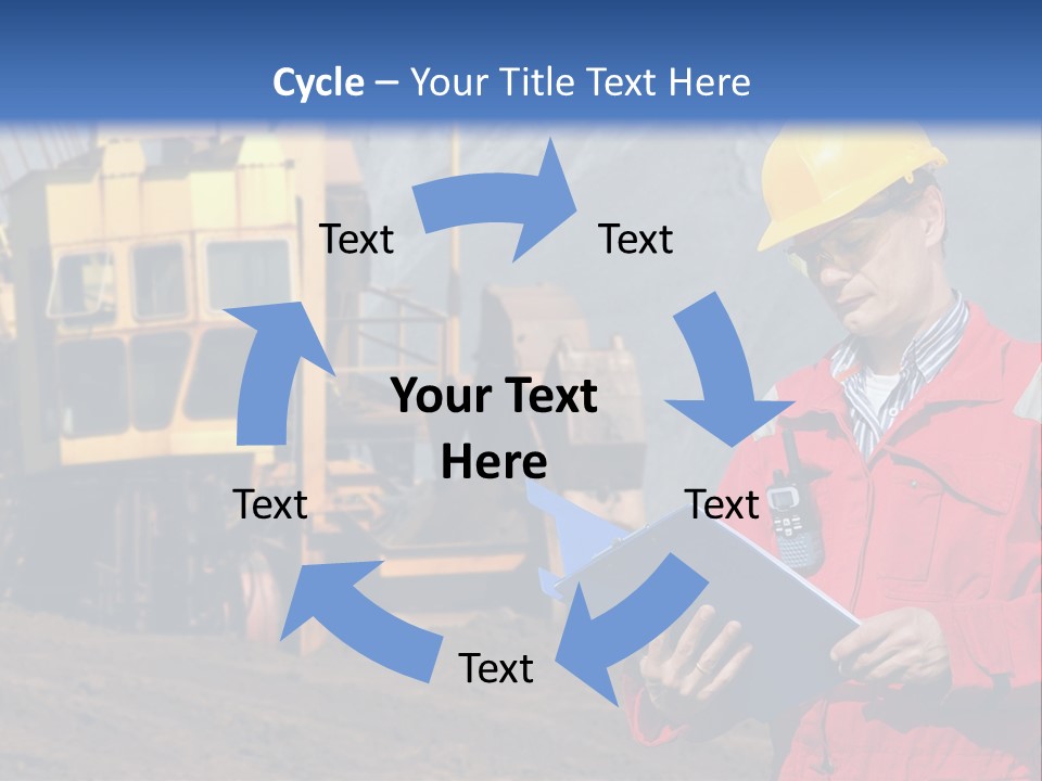 Quarry Engineer PowerPoint Template