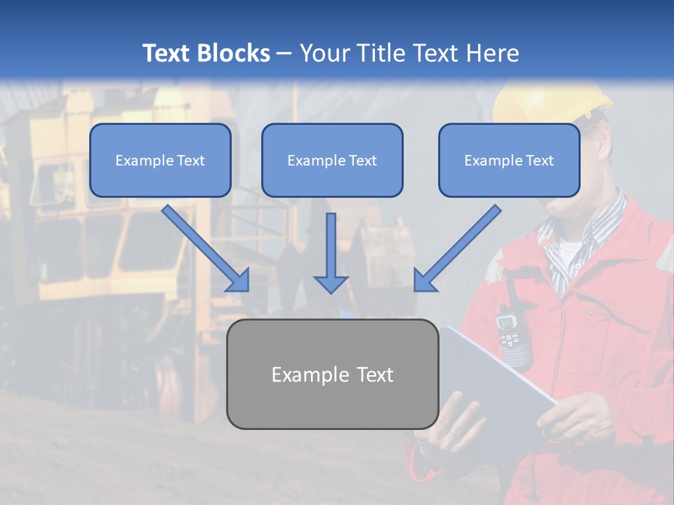 Quarry Engineer PowerPoint Template