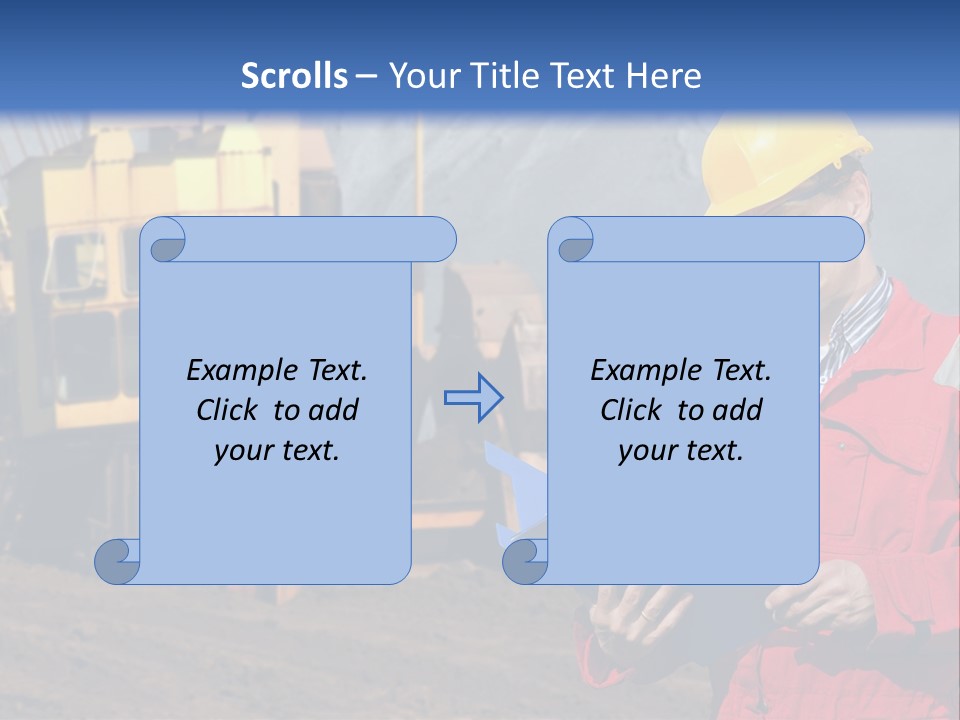 Quarry Engineer PowerPoint Template