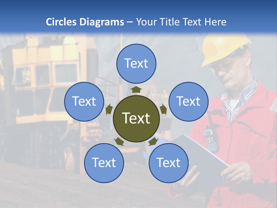 Quarry Engineer PowerPoint Template