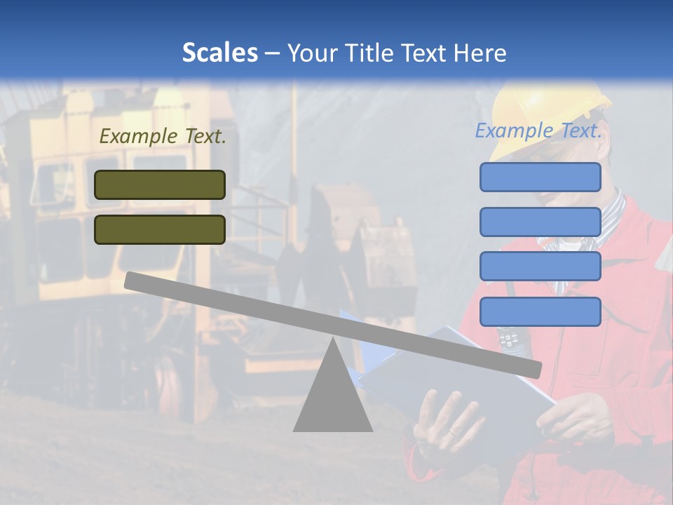 Quarry Engineer PowerPoint Template