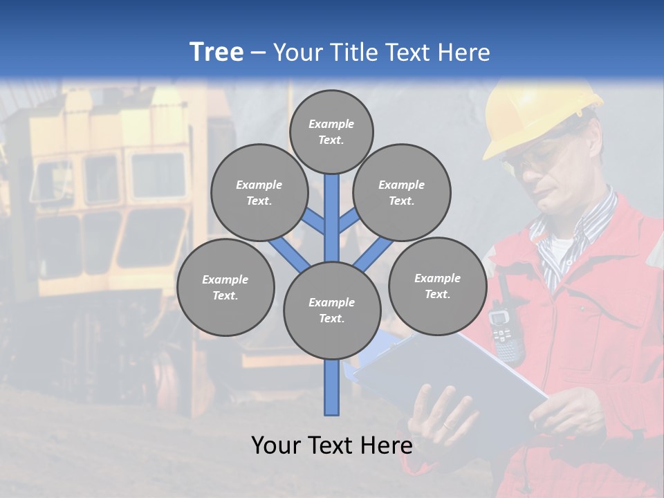 Quarry Engineer PowerPoint Template