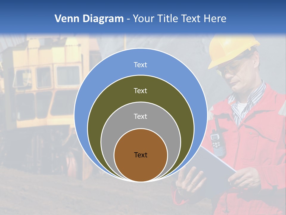 Quarry Engineer PowerPoint Template
